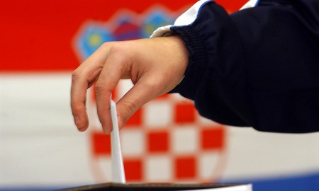 Parlamentswahlen in Kroatien 2015. 3,8 Millionen Kroaten geben heute ihre Stimme ab.