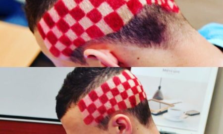 Der kroatische Fußballnationalspieler und neue Superstar der Kroaten und der EM hat sich für Ronaldo und Portugal nochmal richtig hübsch gemacht und seine Haare EM-gerecht gestylt.